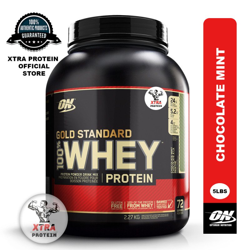 Optimum Nutrition Gold Standard 100 Whey Chocolate Mint OPTIMUM