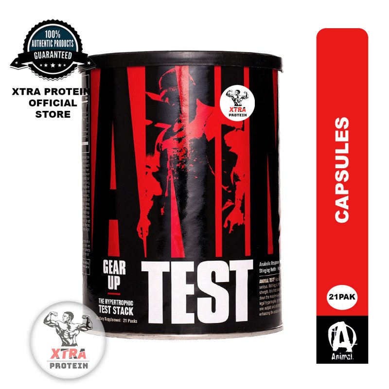 Animal Test (21 Pack) Hypertrophic Test Stack - XTRA PROTEIN