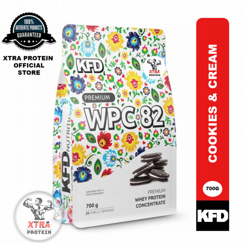 700g KFD PURE WPC 82 Instant Free delivery Whey Protein Concentrate,Natural 